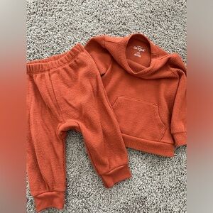 Cat and Jack matching set, 6-9 mo. Soft!
